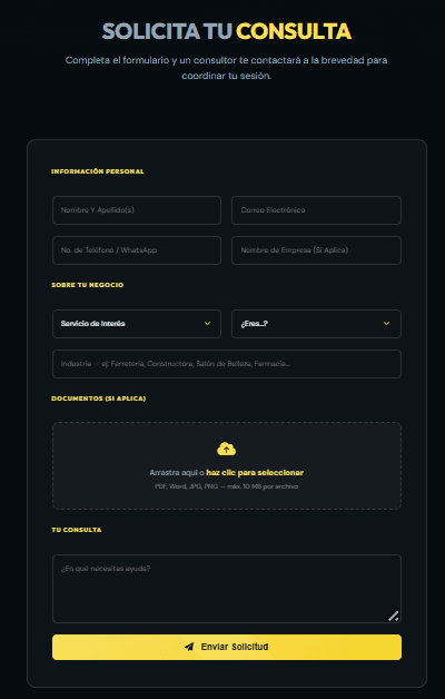 Sistema de reservas online de Vielma Group